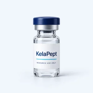 KelaPept research vial, illustrative packaging