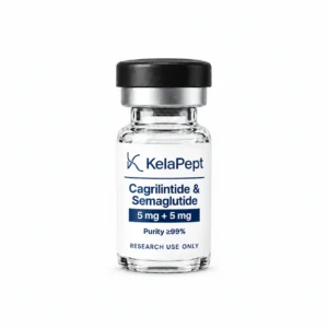 KelaPept Cagrilintide & Semaglutide Blend 5 mg + 5 mg research vial