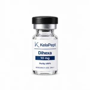 KelaPept Dihexa 10 mg research vial