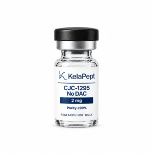 KelaPept CJC-1295 No DAC 2 mg research vial — label design preview