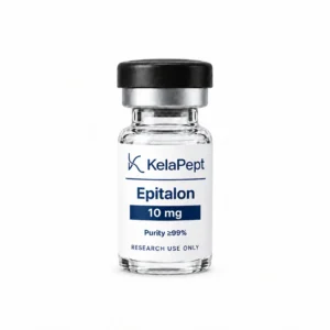 KelaPept Epitalon 10 mg research vial — label design preview