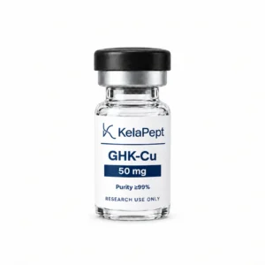 KelaPept GHK-Cu 50 mg research vial — label design preview
