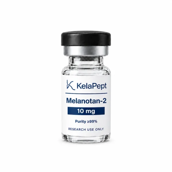 KelaPept Melanotan-2 10 mg research vial — label design preview