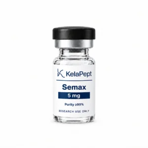 KelaPept Semax 5 mg research vial — label design preview